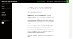 Desktop Screenshot of dmabroker.com