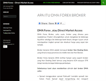 Tablet Screenshot of dmabroker.com